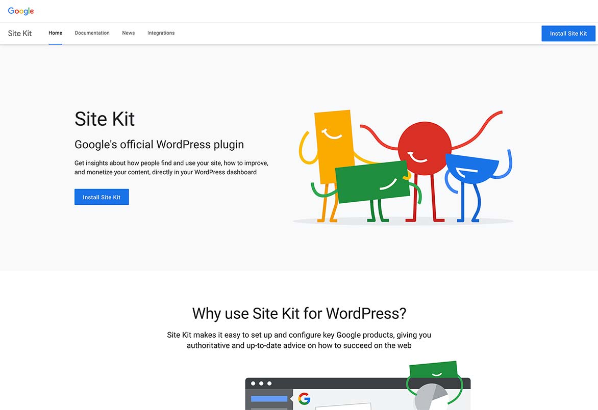 Eigene Google Website für ein WordPress Plugin